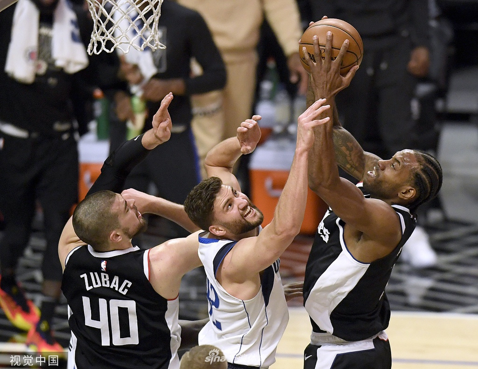 [NBA季后赛]独行侠113-103快船 东契奇三双