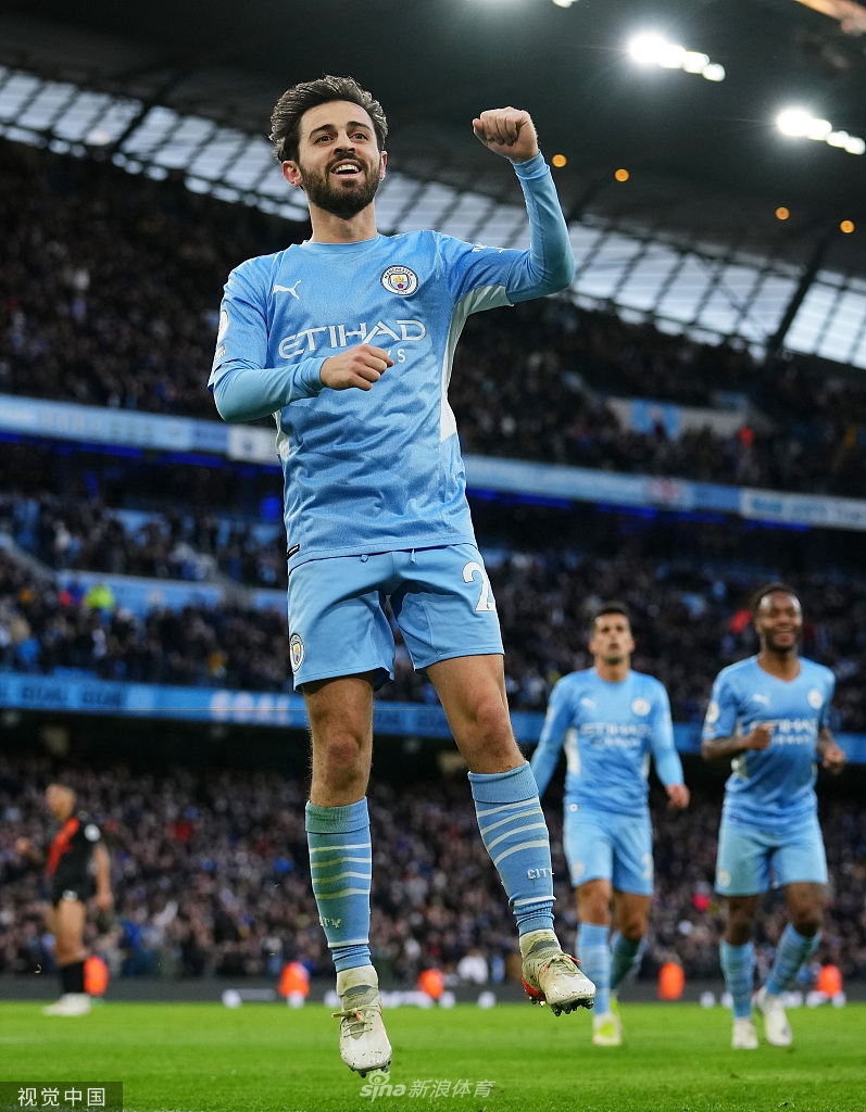 [英超]曼城3-0埃弗顿 斯特林破门