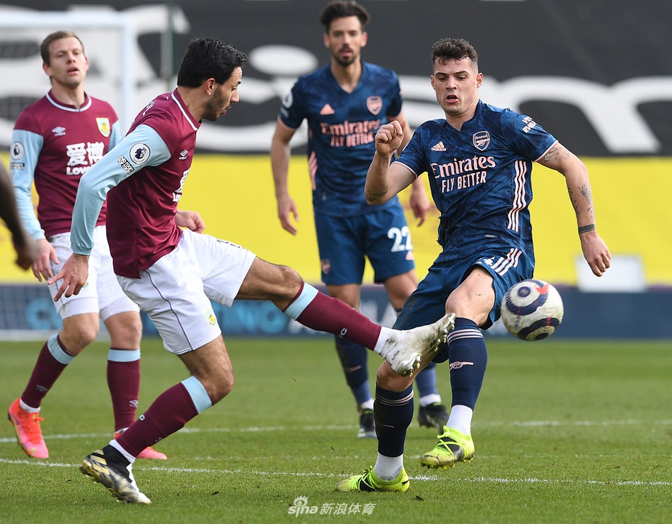 [英超]伯恩利1-1阿森纳