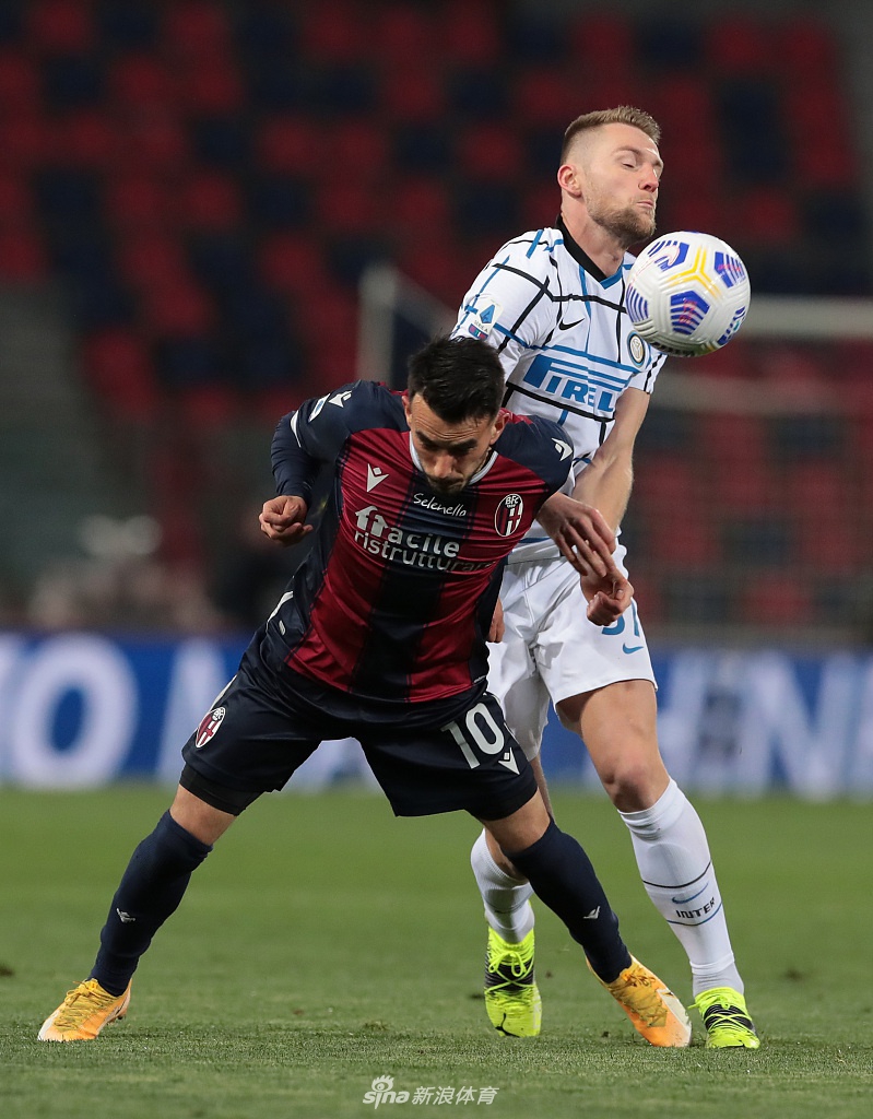 [意甲]博洛尼亚0-1国米 卢卡库破门