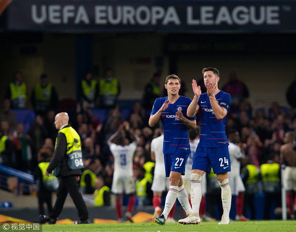 卡希尔和克里斯滕森感谢球迷