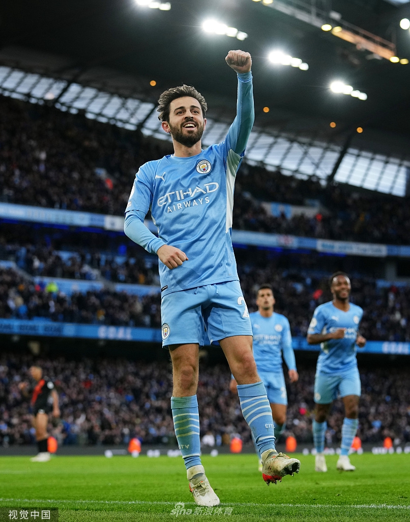 [英超]曼城3-0埃弗顿 斯特林破门