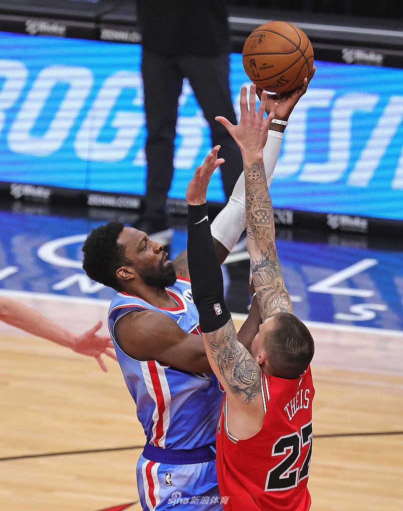 [NBA常规赛]篮网107-115公牛