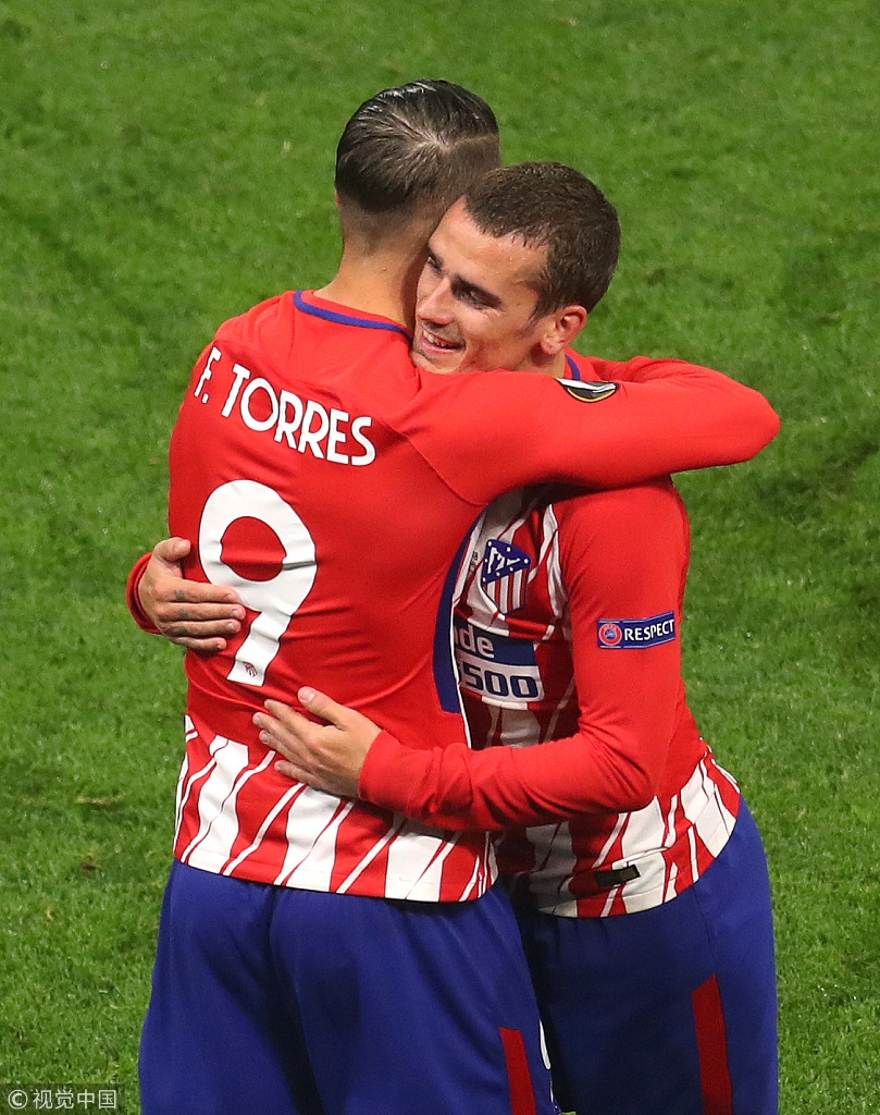 格列兹曼拥抱托雷斯