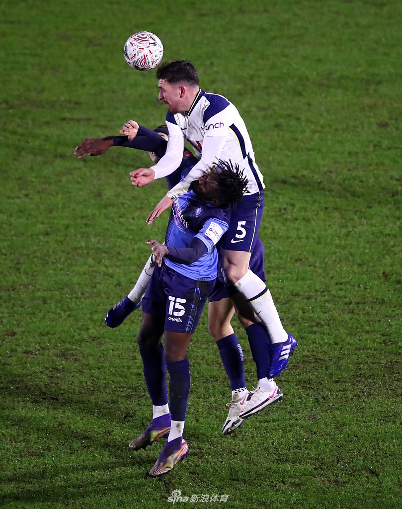 [足总杯]威科姆1-4热刺 贝尔破门