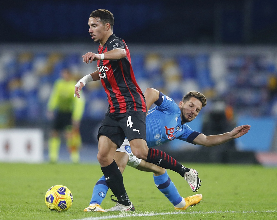 [意甲]那不勒斯1-3AC米兰 伊布两球