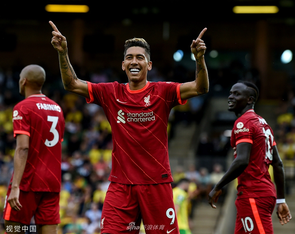 [英超]诺维奇0-3利物浦 萨拉赫传射