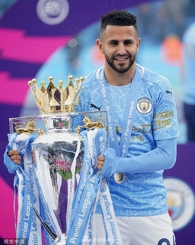 [英超]曼城5-0埃弗顿 阿圭罗两球