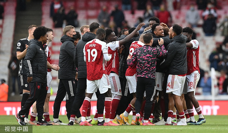 [英超]阿森纳2-0布莱顿 佩佩两球