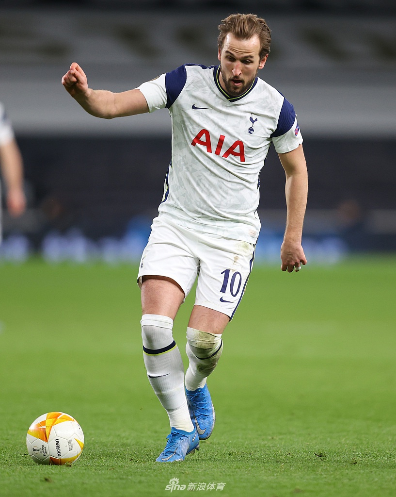 [欧联杯]热刺2-0萨格勒布迪那摩 凯恩两球