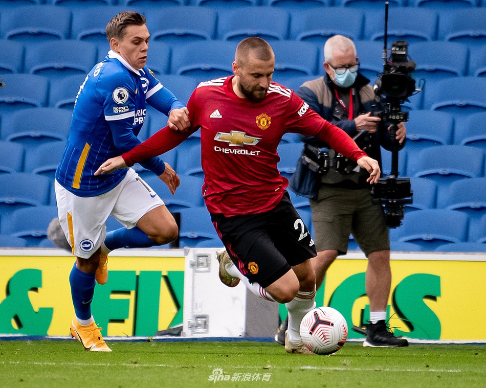 [英超]布莱顿2-3曼联 B费压哨点杀