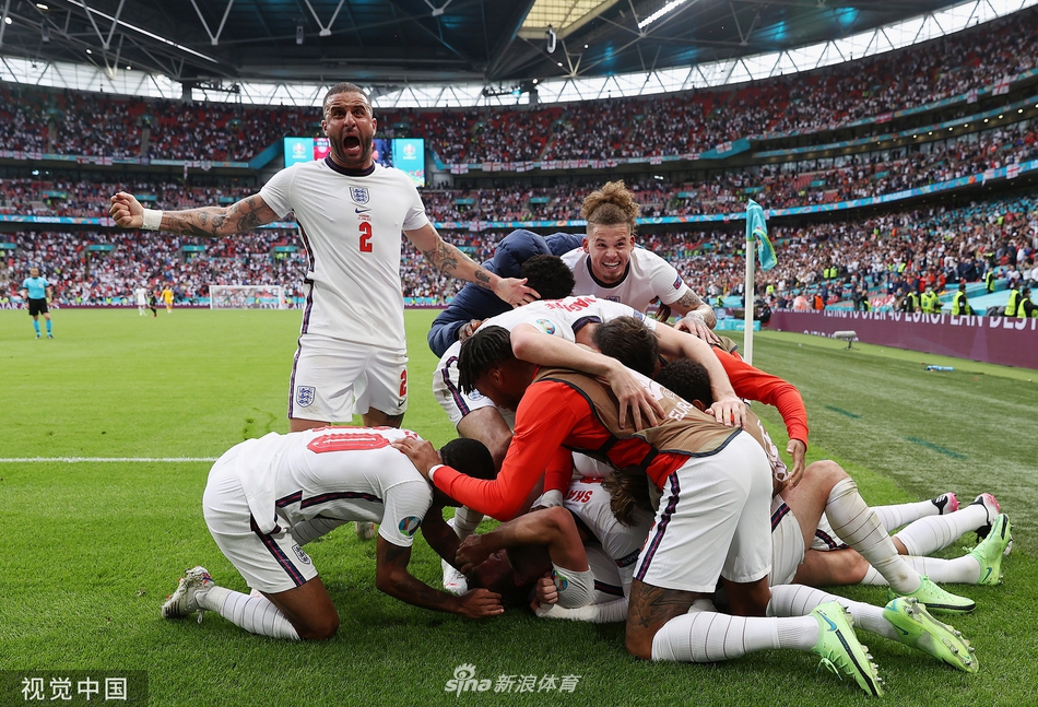 [欧洲杯]英格兰2-0淘汰德国 斯特林凯恩破门