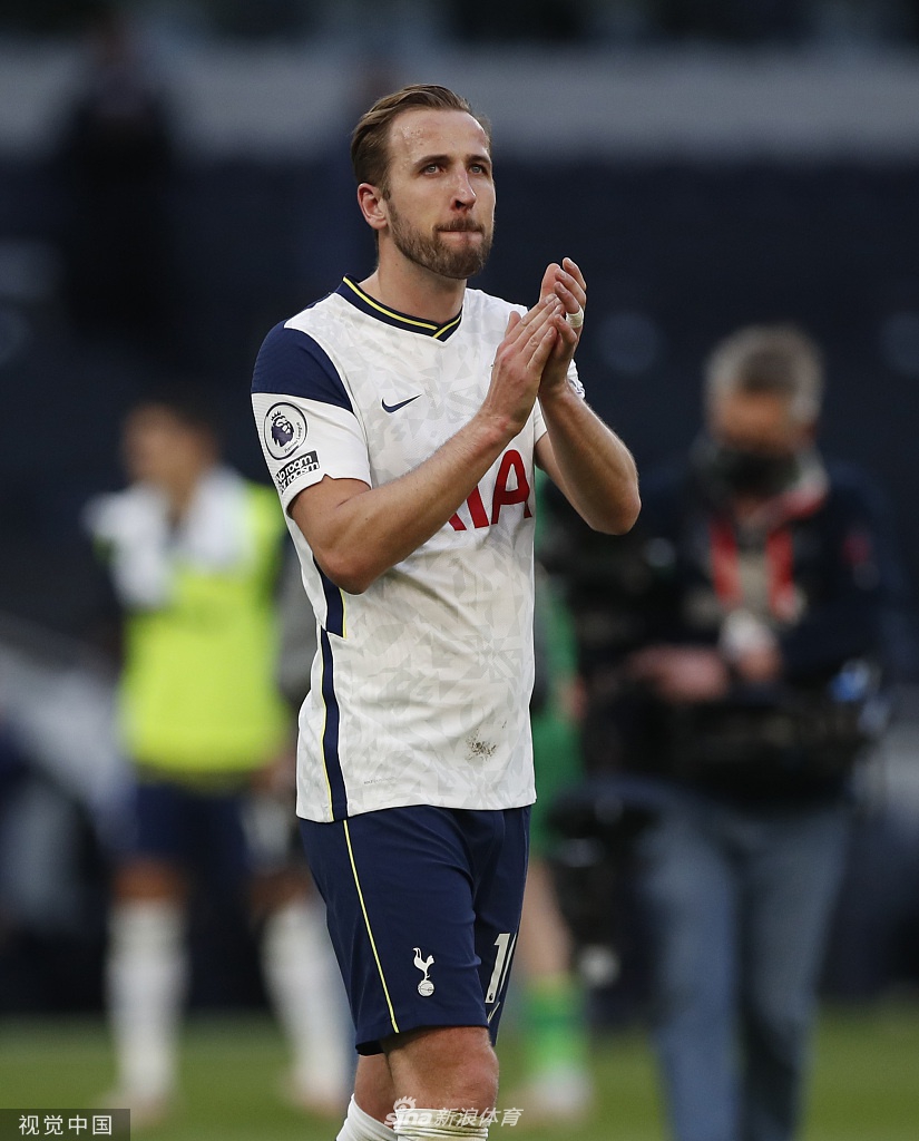 [英超]热刺1-2维拉 主场3连胜被终结