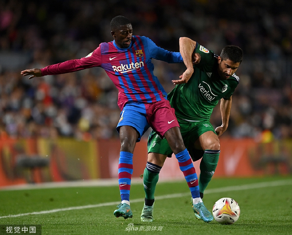 [西甲]巴萨4-0奥萨苏纳 托雷斯两球