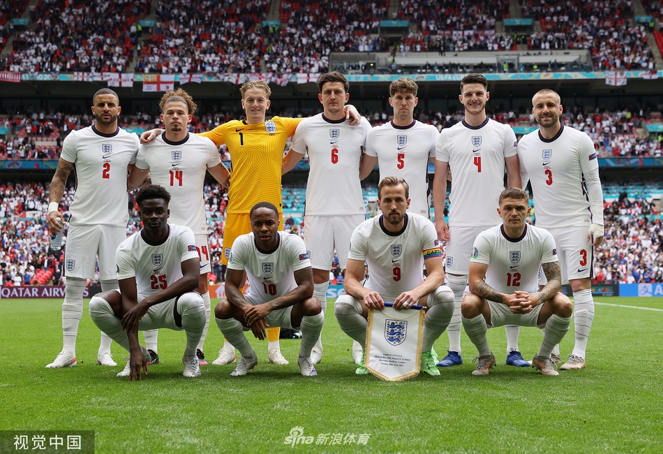 [欧洲杯]英格兰2-0淘汰德国 斯特林凯恩破门