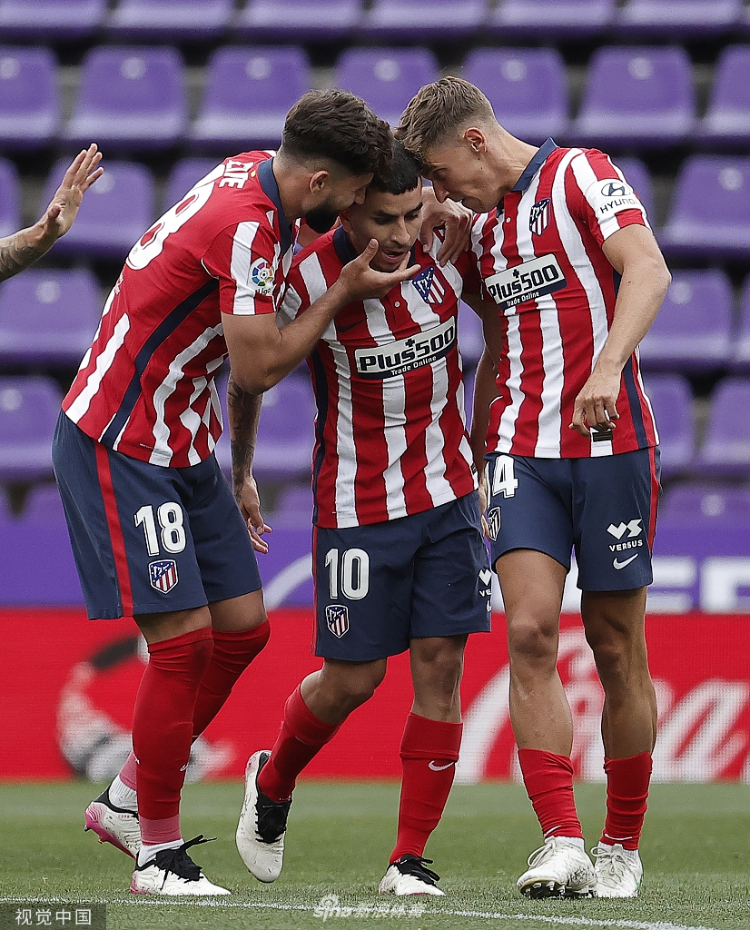 [西甲]巴拉多利德1-2马竞 马竞夺冠