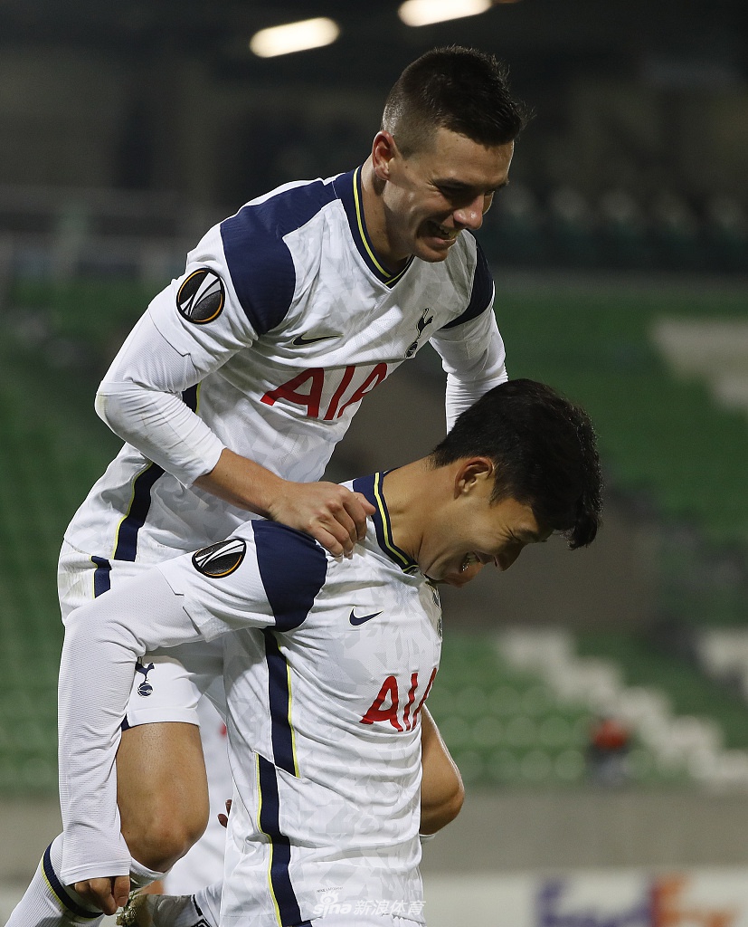 [欧联杯]卢多戈雷茨1-3热刺 孙兴O助攻