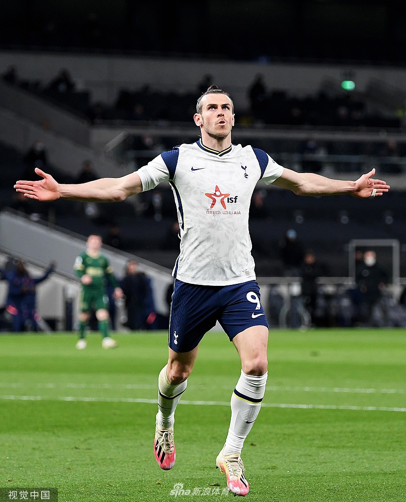 [英超]热刺4-0谢联 贝尔帽子戏法