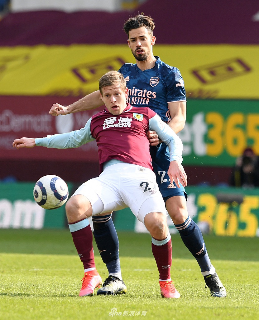 [英超]伯恩利1-1阿森纳