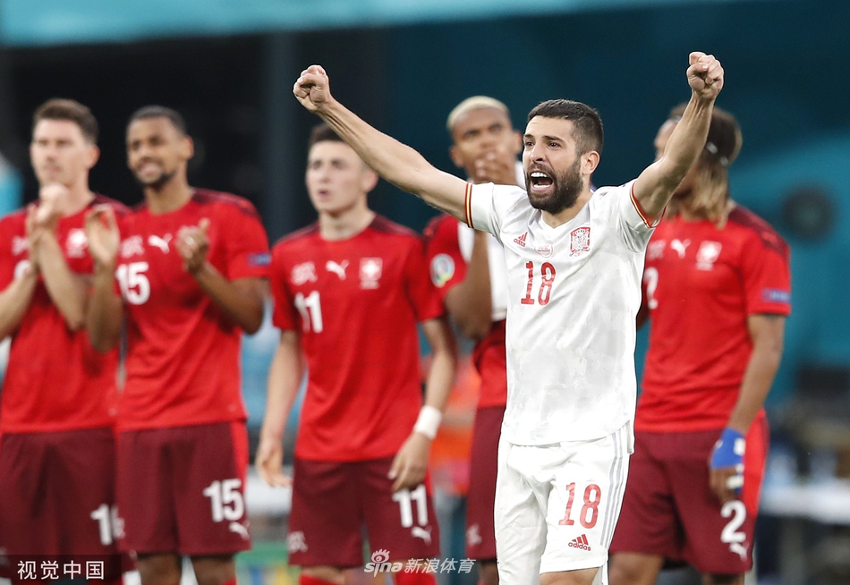 [欧洲杯]西班牙1-1（点球3-1）瑞士