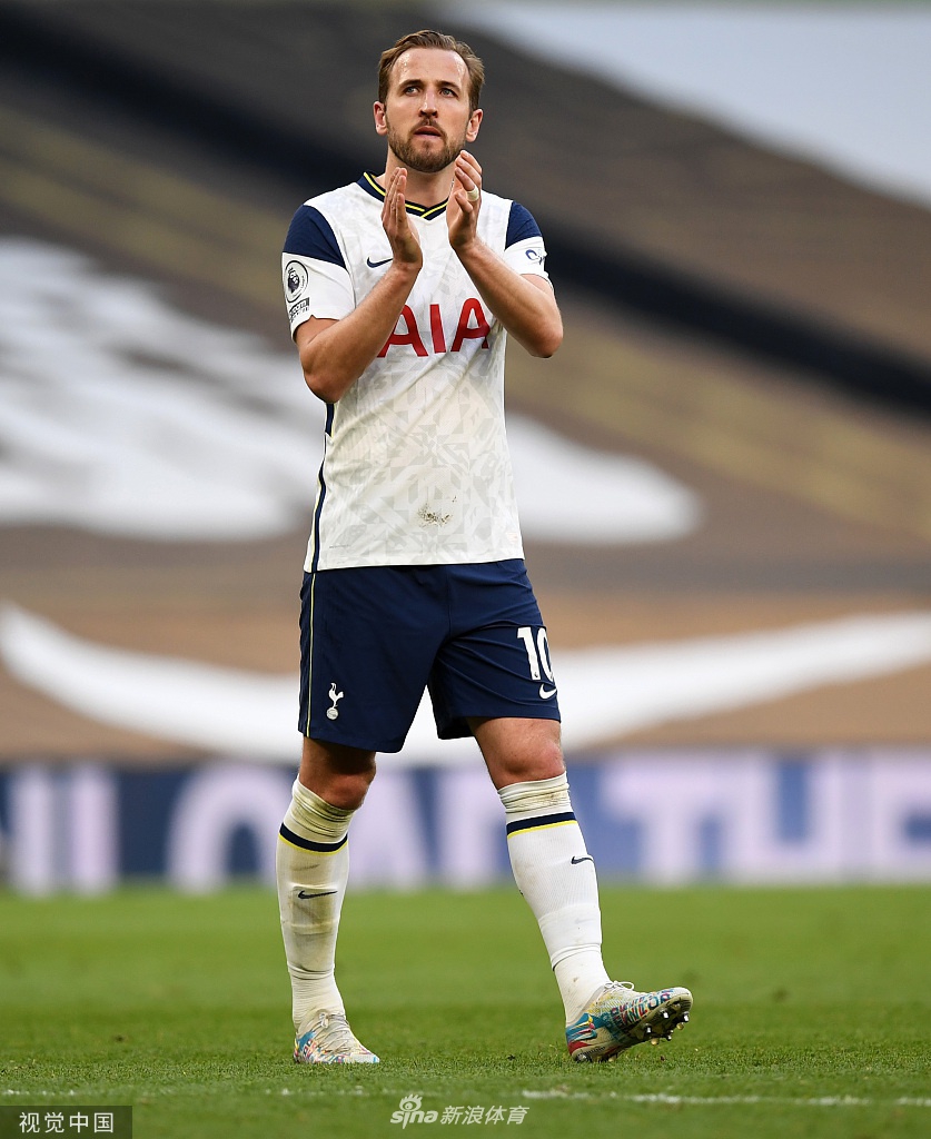 [英超]热刺1-2维拉 主场3连胜被终结