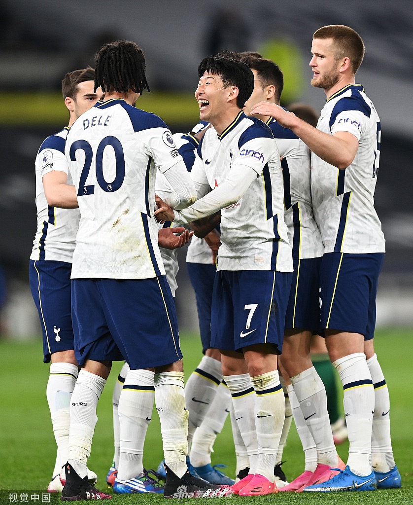 [英超]热刺4-0谢联 贝尔帽子戏法