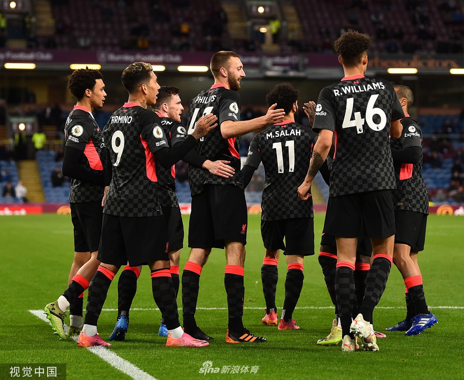 [英超]伯恩利0-3利物浦 萨拉赫破门