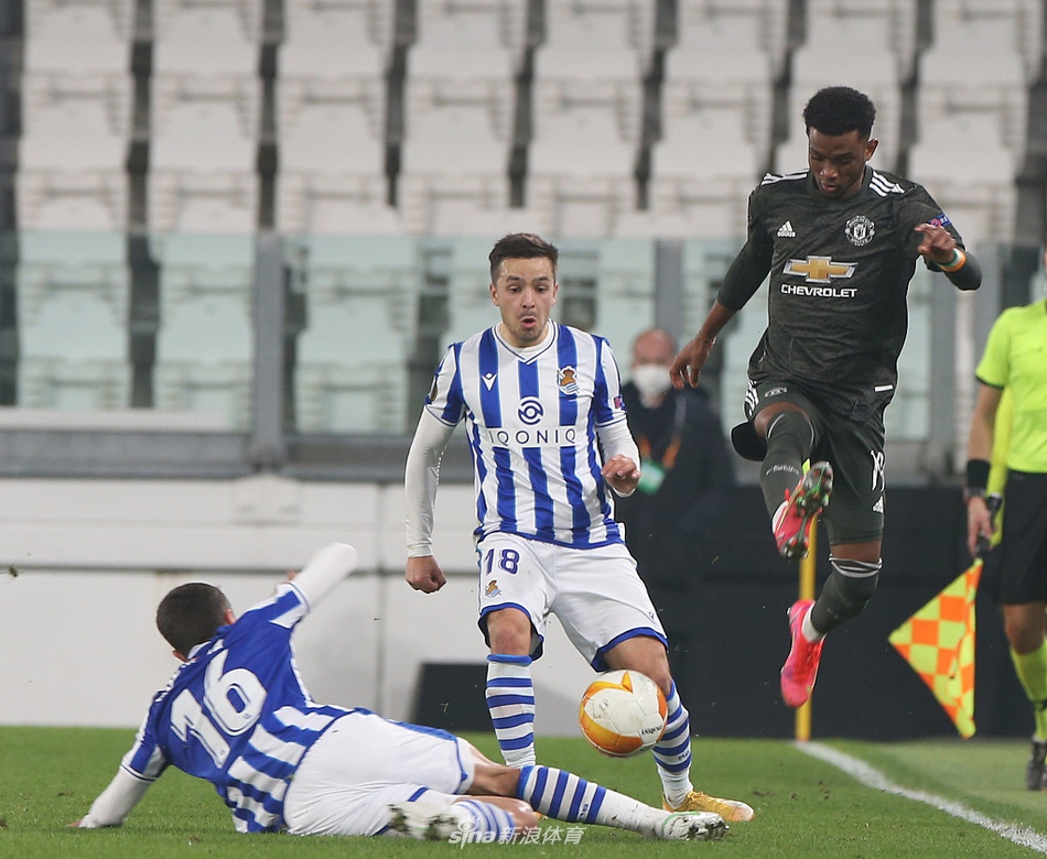 [欧联杯]皇家社会0-4曼联 B费两球