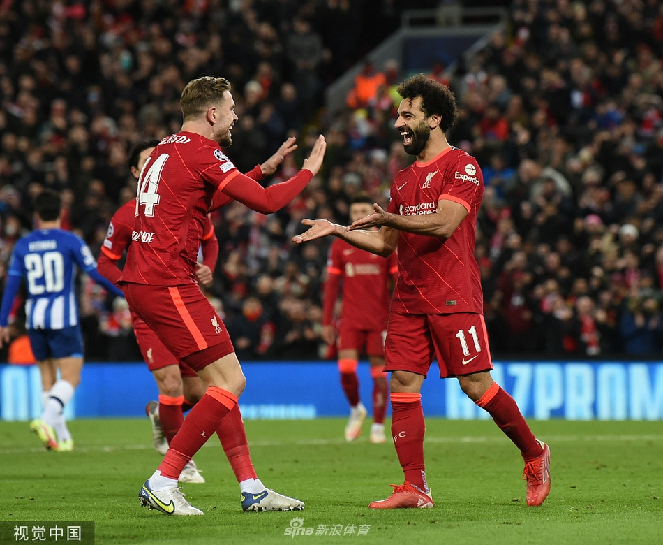 [欧冠]利物浦2-0波尔图 萨拉赫破门