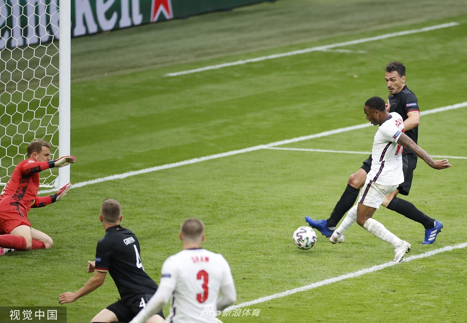 [欧洲杯]英格兰2-0淘汰德国 斯特林凯恩破门
