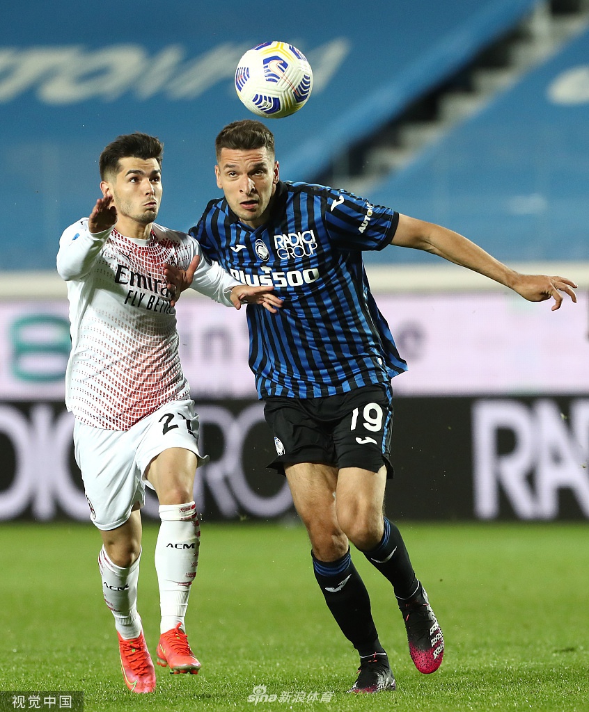 [意甲]亚特兰大0-2AC米兰 凯西两球