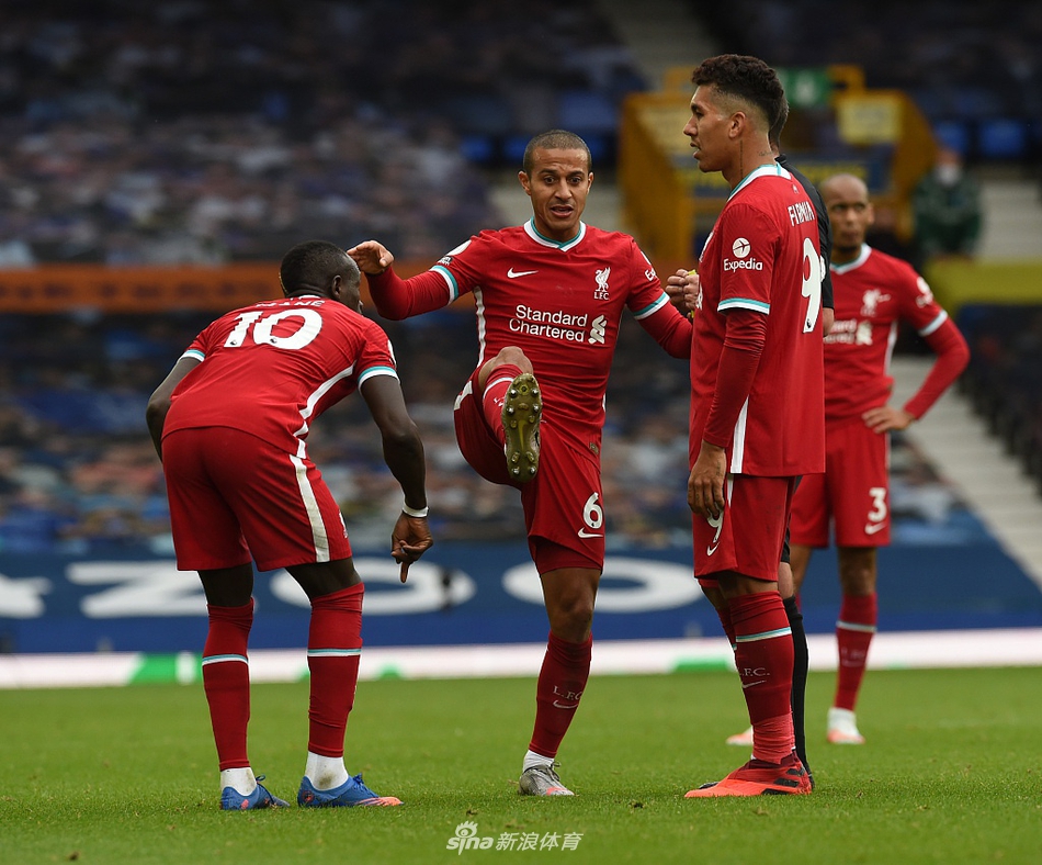 [英超]埃弗顿2-2利物浦