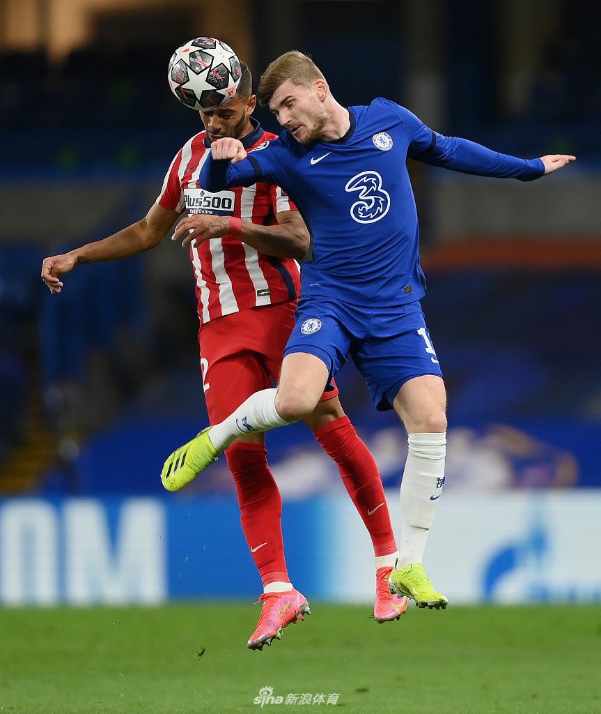 [欧冠]切尔西2-0马竞 时隔7年进8强
