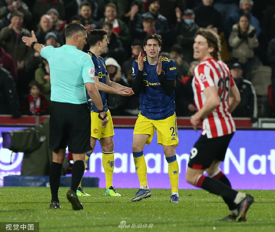 [英超]布伦特福德1-3曼联 B费助攻双响