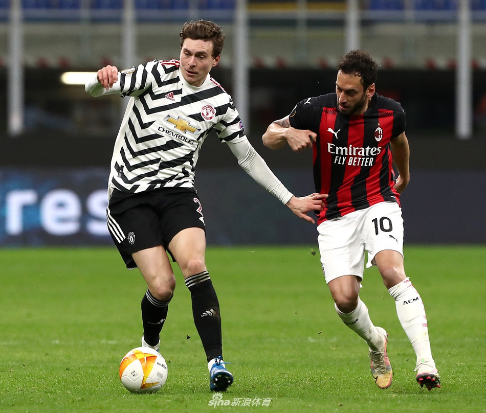 [欧联杯]AC米兰0-1曼联