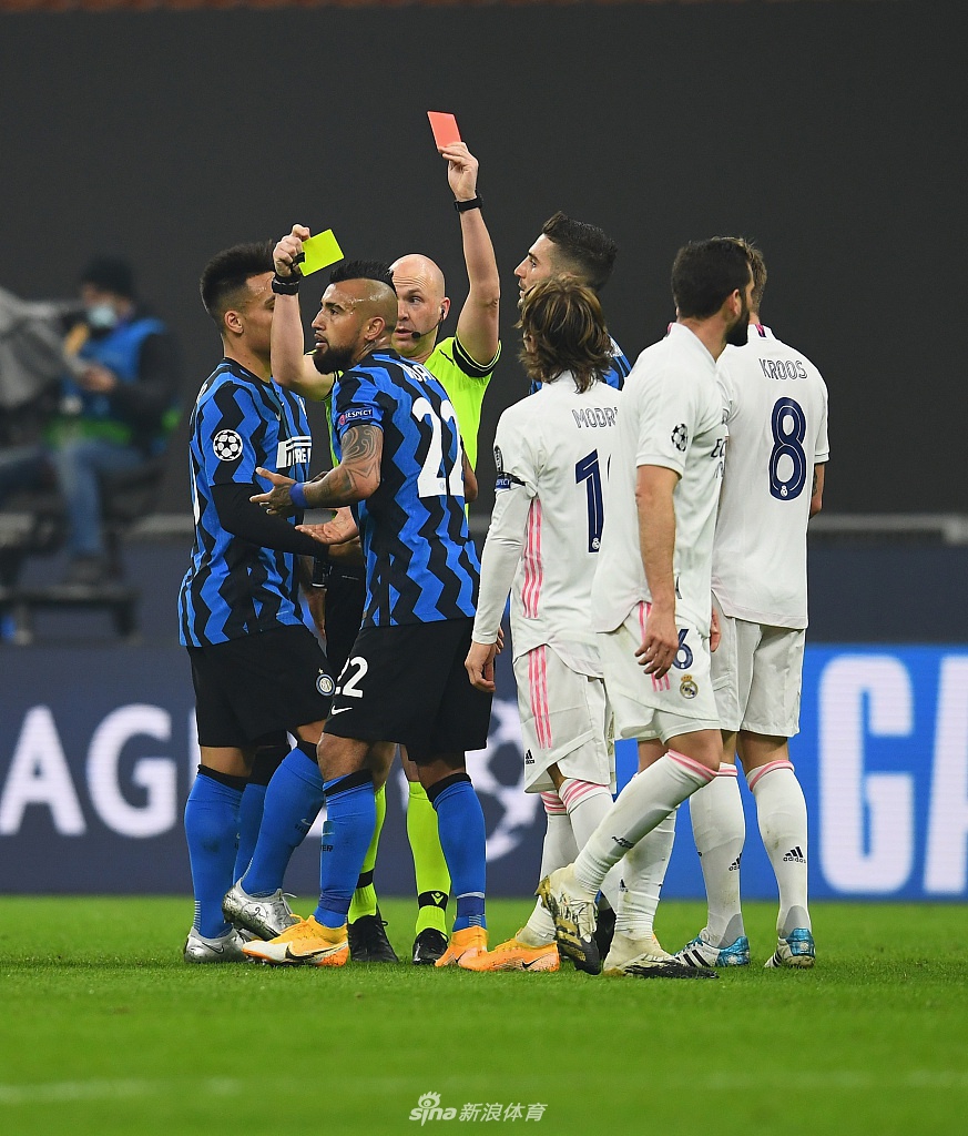 [欧冠]国米0-2皇马 阿扎尔点球破门