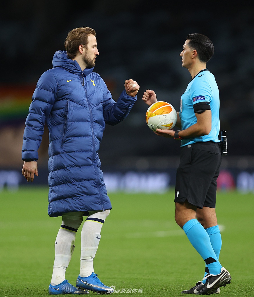 [欧联杯]热刺2-0萨格勒布迪那摩 凯恩两球