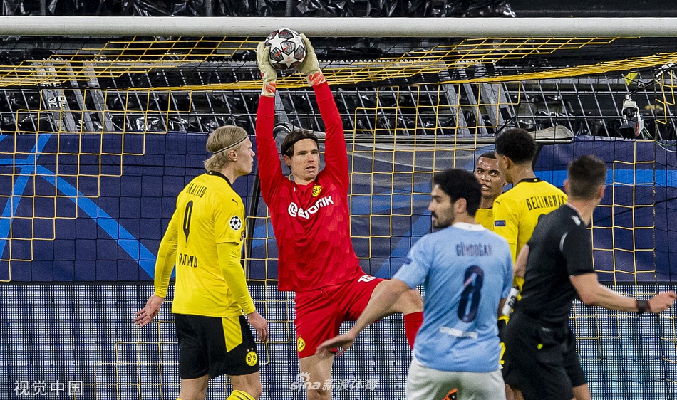 [欧冠]多特1-2曼城 曼城晋级欧冠四强