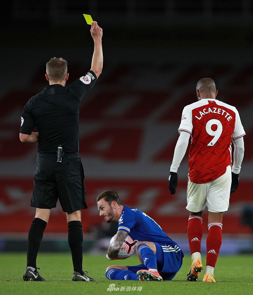 [英超]阿森纳0-1莱斯特