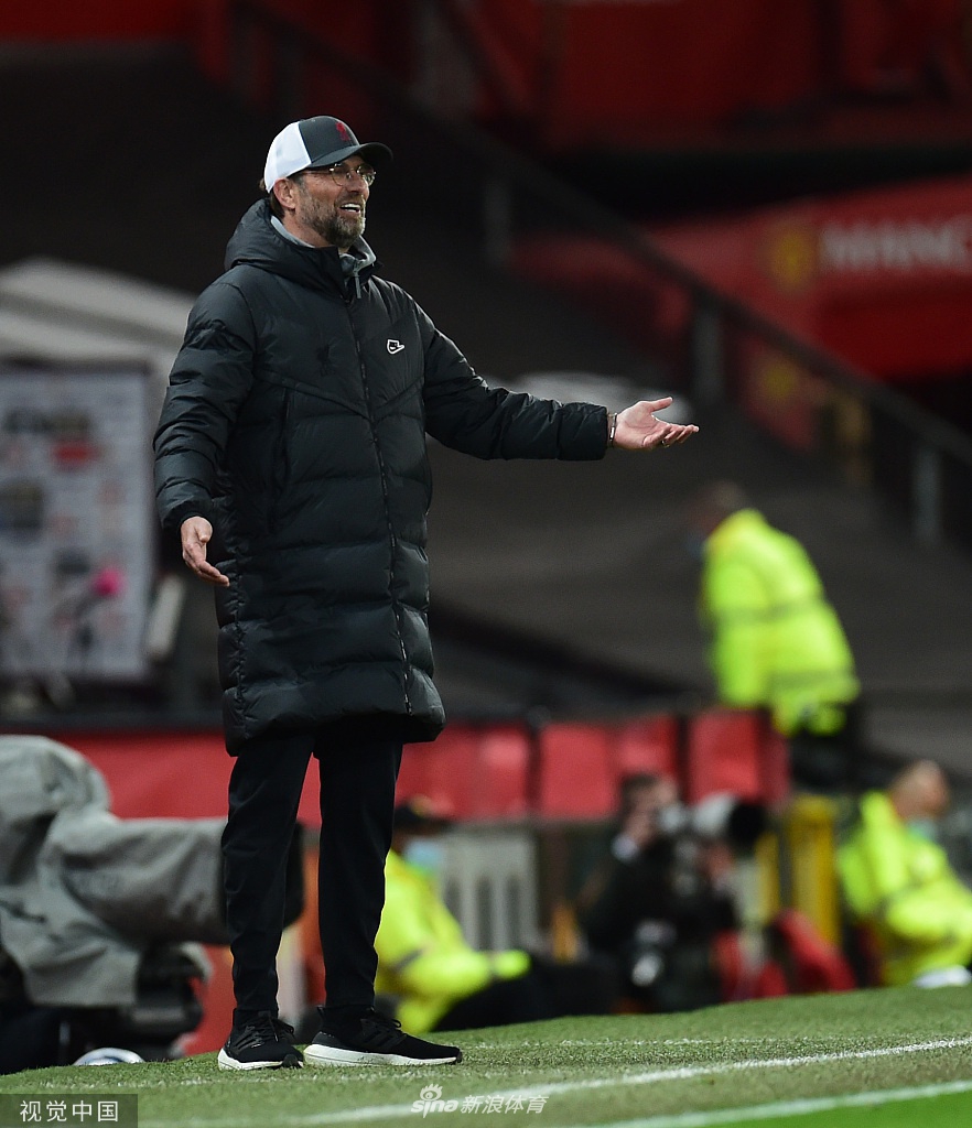 [英超]曼联2-4利物浦 菲尔米诺两球