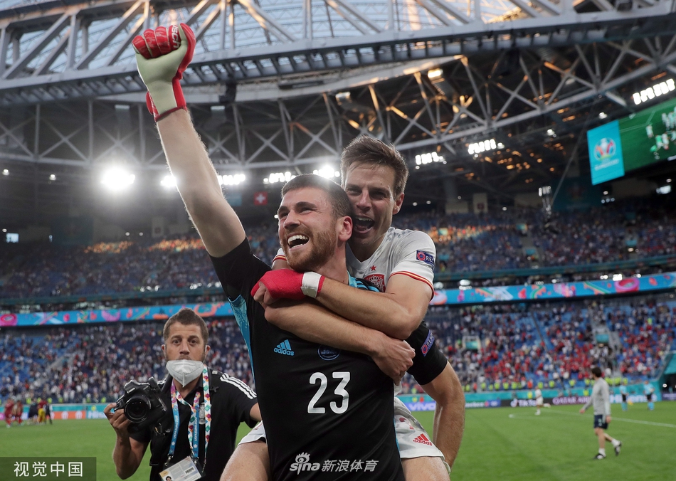 [欧洲杯]西班牙1-1（点球3-1）瑞士