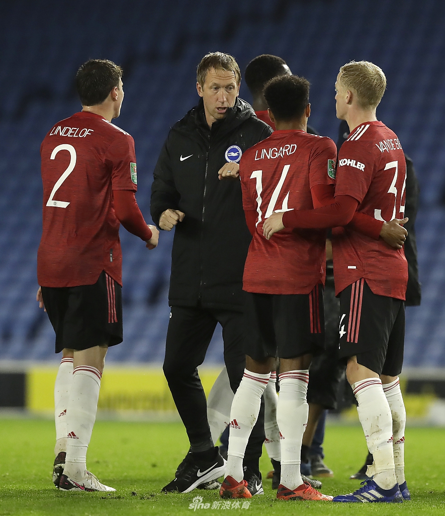 [联赛杯]布莱顿0-3曼联