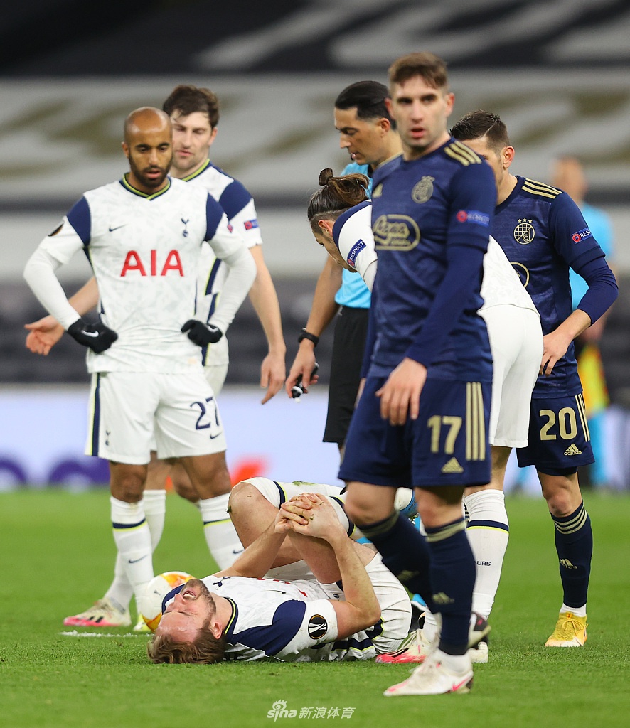 [欧联杯]热刺2-0萨格勒布迪那摩 凯恩两球