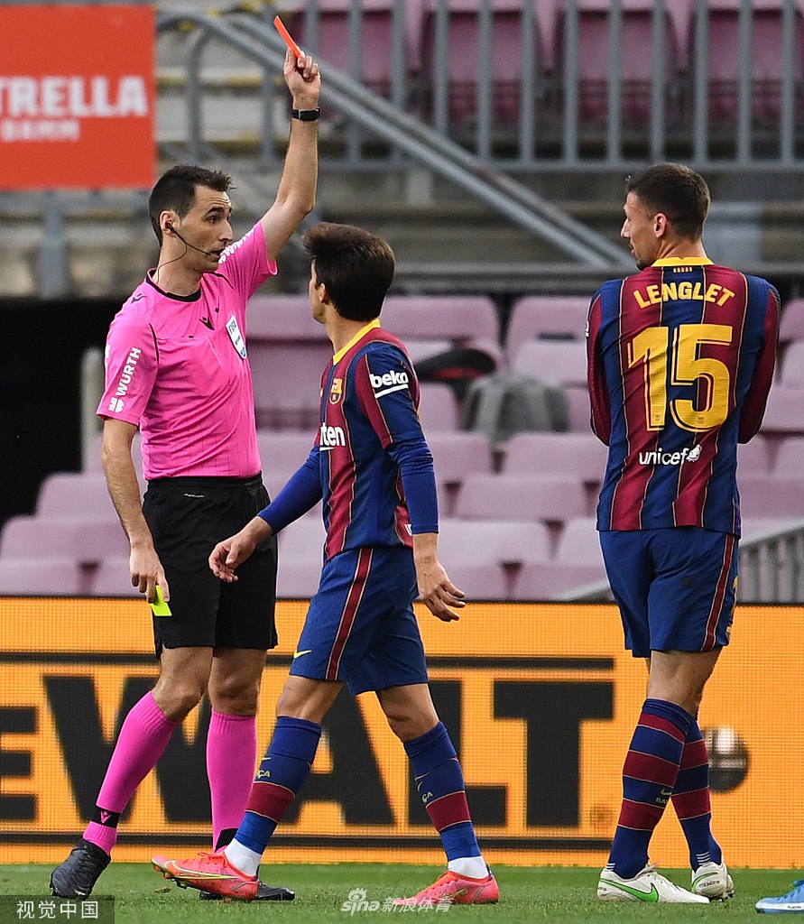 [西甲]巴萨1-2塞尔塔 梅西破门无缘争冠