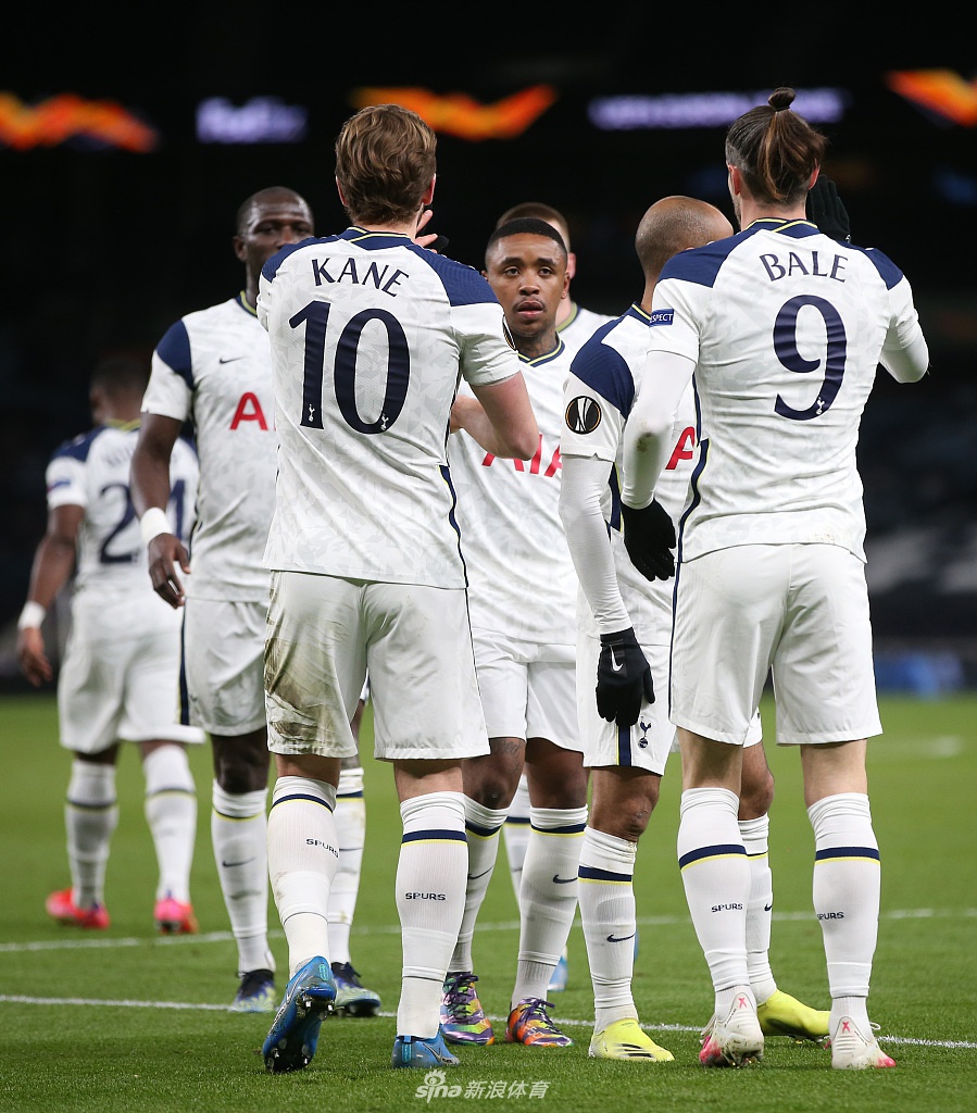 [欧联杯]热刺2-0萨格勒布迪那摩 凯恩两球