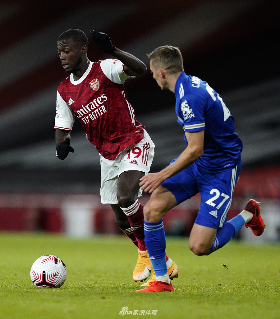 [英超]阿森纳0-1莱斯特