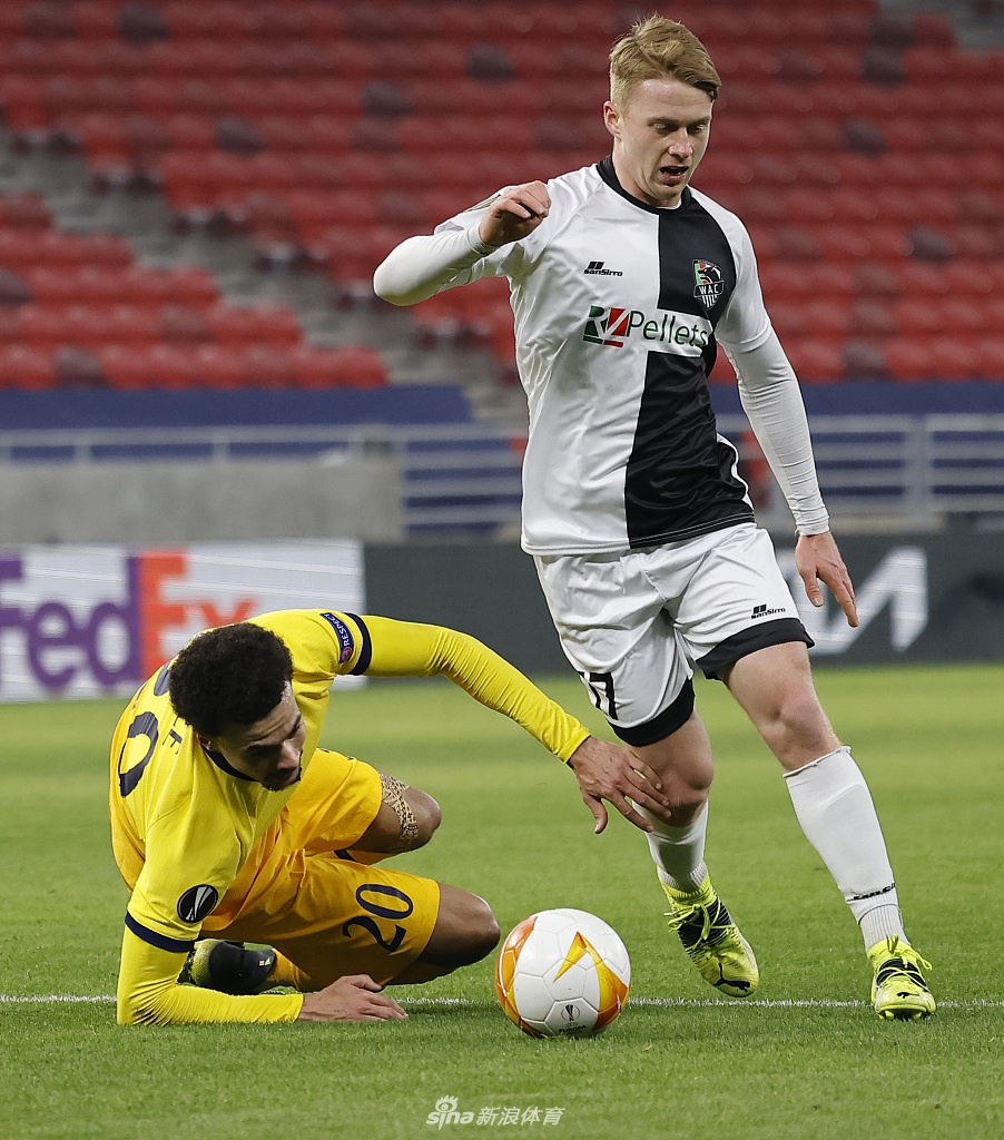 [欧联杯]沃尔夫斯贝格1-4热刺 贝尔传射