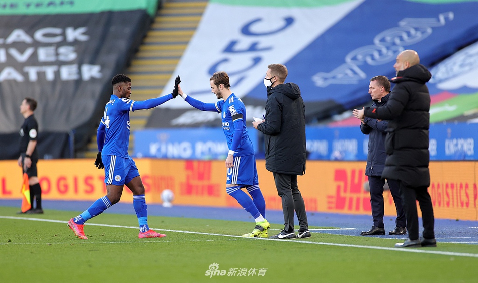 [英超]莱斯特0-2曼城