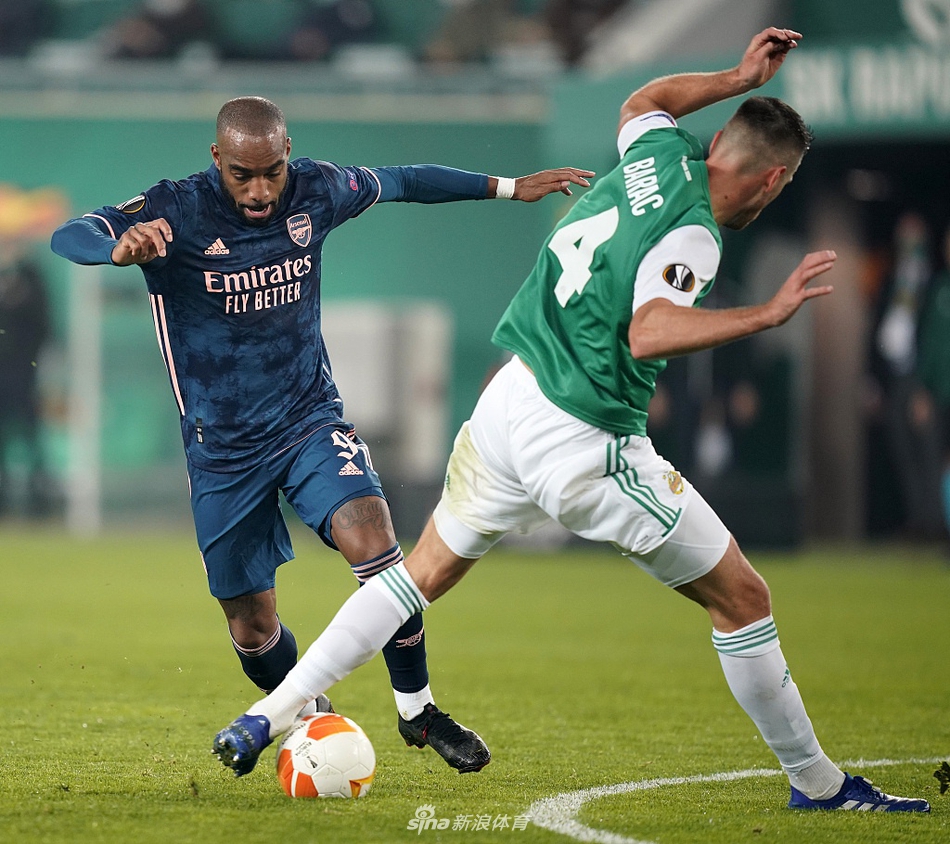 [欧联杯]维也纳快速1-2阿森纳