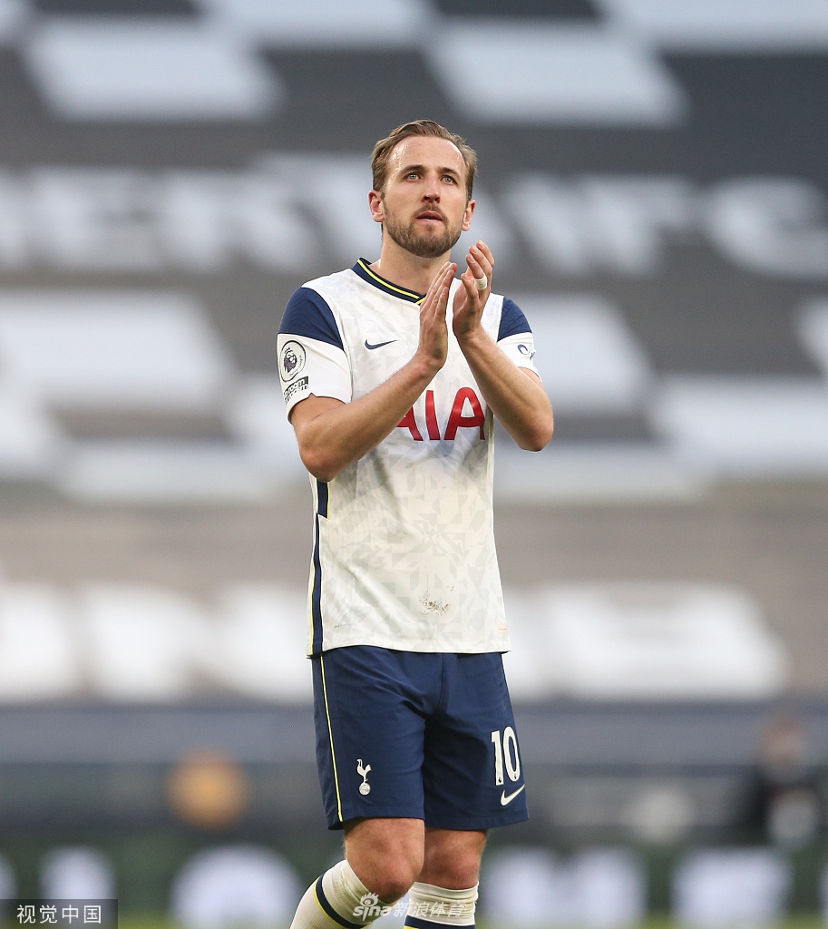 [英超]热刺1-2维拉 主场3连胜被终结